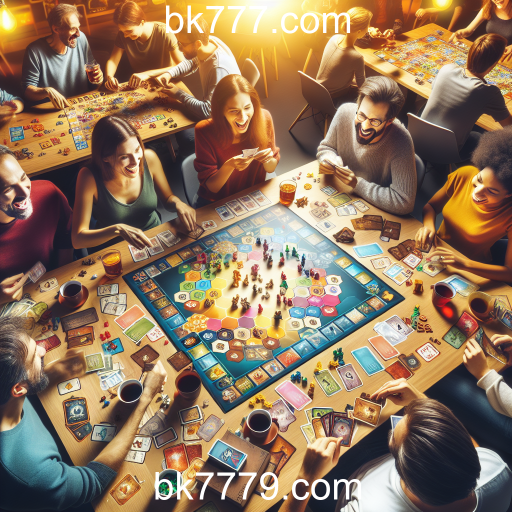 Explorando o Mundo dos Jogos de Mesa no bk777.com